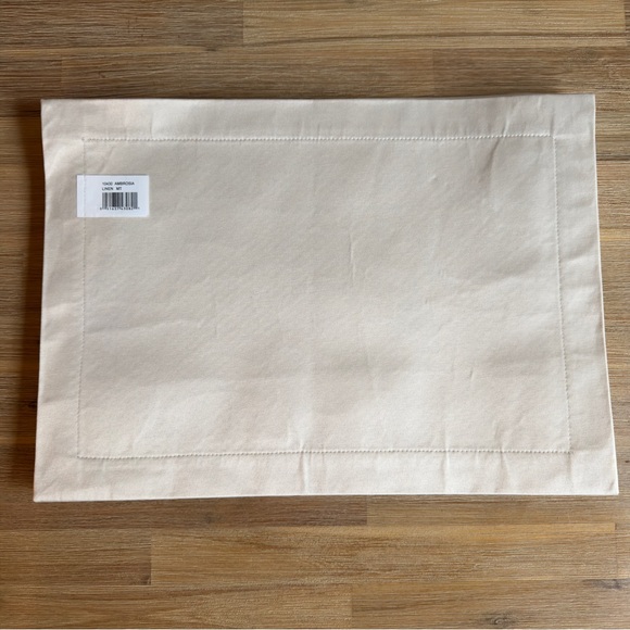 Bed Bath & Beyond Placemats Set Of 12 Ambrosia Textured In Linen And Ivory - Picture 3 of 12